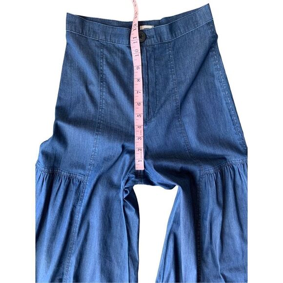 WARM Tiered Wide Leg Palazzo Pants - Picture 10 of 12